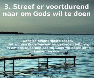 3. Gods wil